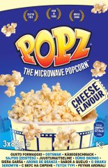 popz micropopcorn cheese flavour