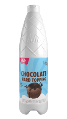 Choklad hård toppingsås - 0,9 liter. Nic. Passerat datum!