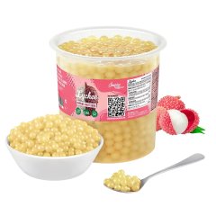 lychee popping fruit boba 3,2 kg the inspire food company