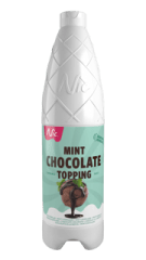 Mintchoklad toppingsås - 0,9 liter. Nic. Passerat datum!