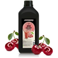 sour cherry slush naturera polot 2 liter