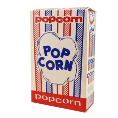 Popcornbägare Close Box 10 st JM Posner