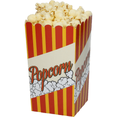 popcornbägare, tingstad, 1,4 liter, randig, 136600