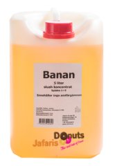 slush syrup banan mix koncentrat 5 liter
