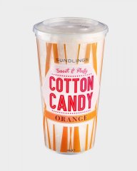 sockervadd på burk orange apelsin sundlings cotton candy