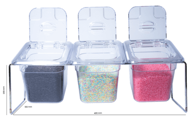 viklock plast till strösselställ horisontell nic