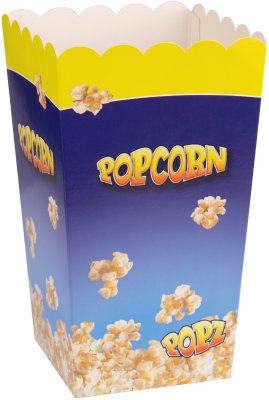 Popcornbägare 2,5 liter, 250 st. Popz