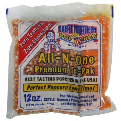 Portionsförpackning 12 oz Great Northern Popcorn Company