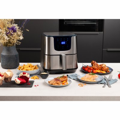 aerofryer digital deluxe 5,5L Princess 182060 köksbänk