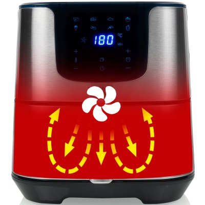 aerofryer digital deluxe 5,5L Princess 182060