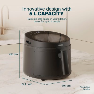 airfryer cyclonic vision 5 liter capacity innovative design