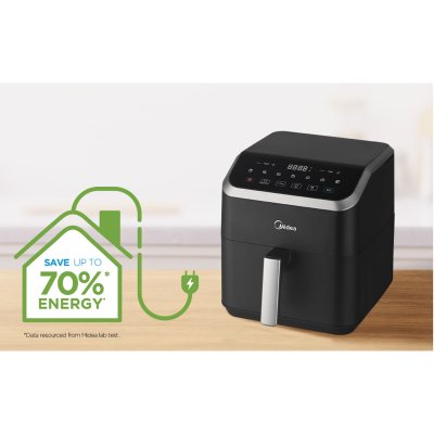midea k-series airfryer save up to 70% energy