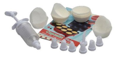 cupcake maker in red