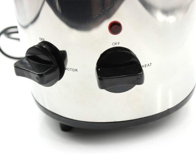 chokladfontän temp motor