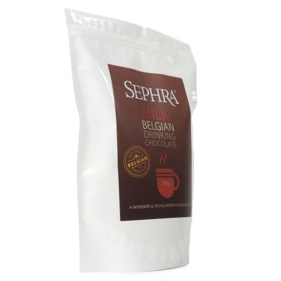 Sephra Milk Belgian Drinking Chocolate 1 kg SEHDCMLK1KG varm choklad mix