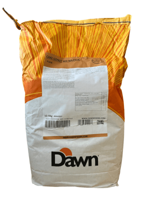 donut mix till cake donuts i 12,5kg vit och orange påse från dawn v