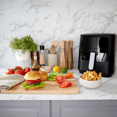 champion airfryer XL ceramic serveringsförslag kök