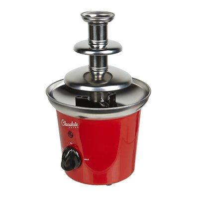 fontän röd rostfri