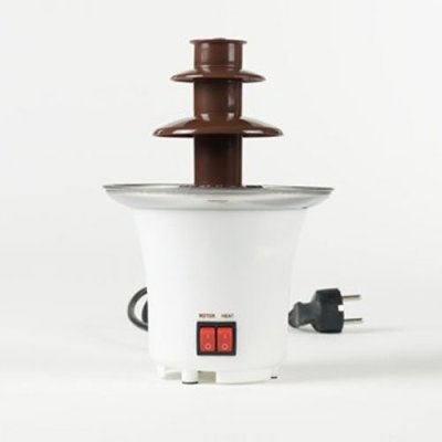Chokladfontän vit