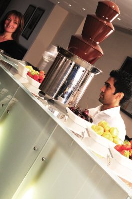 Choklad-fontän-Giles-and-Posner-CF-750