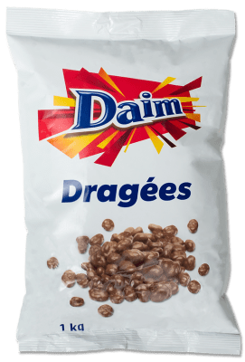 Strössel - Daim®, 1 kg. Mondelez. Passerat datum!