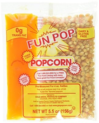 Gold Medal Fun pop 4 oz all in one popcorn kit