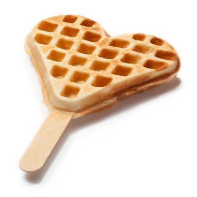 heart shaped waffle on a stick neumärker thermocook