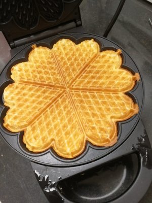 Belgisk våffelmix - Gluten- & laktosfri, 1 kg x 10 st. fee:kah