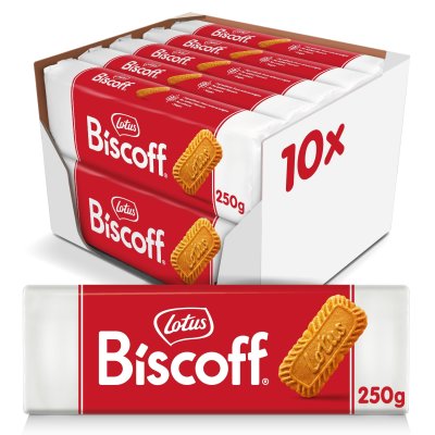 Lotus Biscoff 10x250g kartong storpack