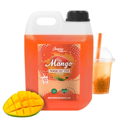 Mangosirap till bubble tea 2 liter