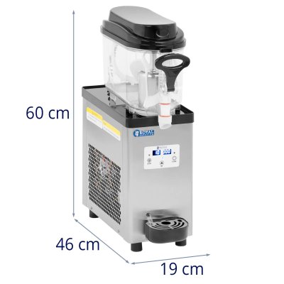 mått slushmaskin royal catering