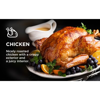 midea airfryer k-series kyckling juicy