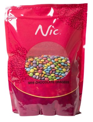 Topping - Minilinser choklad, 1 kg. Nic