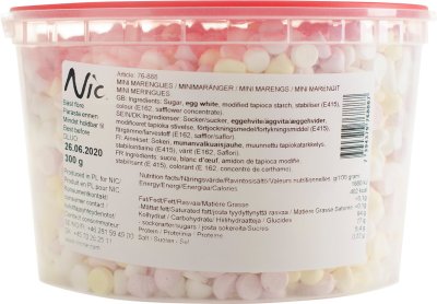 minimaränger 300 gram burk nic 76-888
