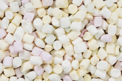 Topping - Minimarshmallows, 500 gram. Nic. Kort datum!