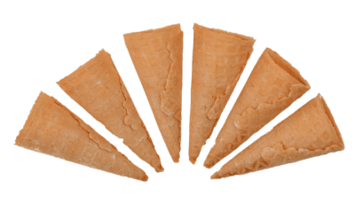 minivåfflor ätbar dekoration till glass