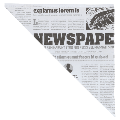 pappersstrut tidning