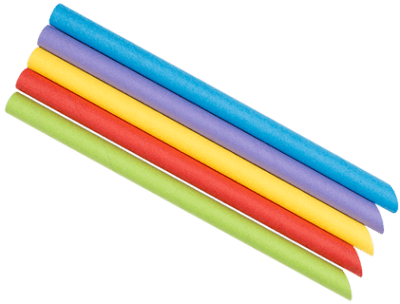 papperssugrör xl till bubble tea grön röd gul lila blå