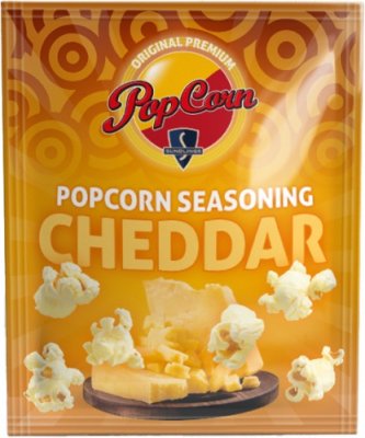 Popcornkrydda - Cheddar, 15 gram x 100 st. Sundlings