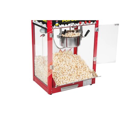 popcornmaskin röd popcorn