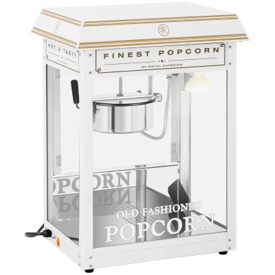 popcornmaskin bänkmodell vit guld popcornmaskin RCPS-WG1 royal catering