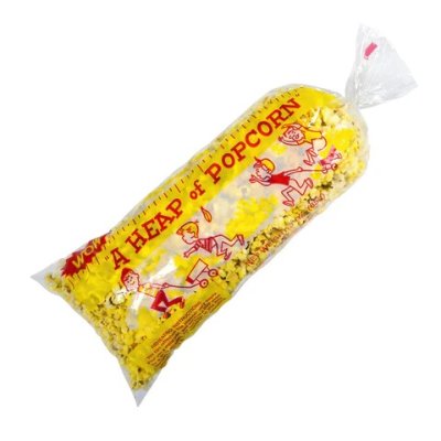 Popcornpåsar - 6 liter x 100 st. Gold Medal 