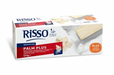 Risso Palm Plus friteringsfett 2,5kg palmolja 4880 vegan antifoaming