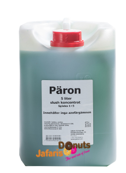 slush syrup päron mix koncentrat 5 liter