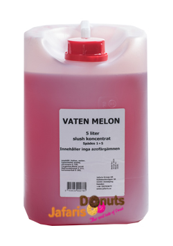 slush syrup vattenmelon mix koncentrat 5 liter