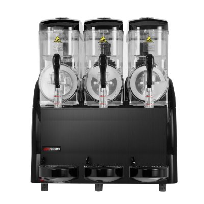 Slushmaskin - Svart, 3 x 12 liter. 