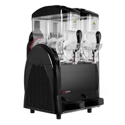 Slushmaskin - Svart, 2 x 12 liter. 