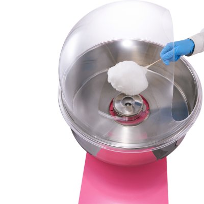sockervaddsmaskin i bruk cotton candy machine use