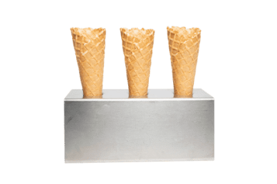 Strutserveringsställ - 3 platser, rostfritt. Nic