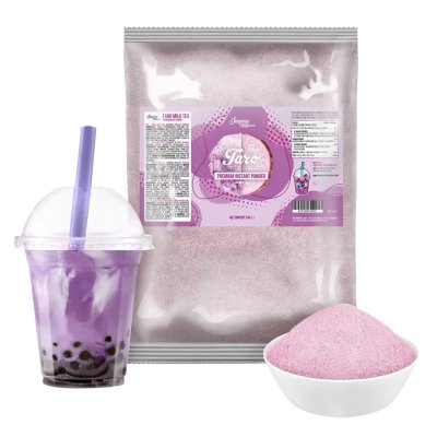 taro milk tea premium instant powder 1 kg the inspire food company